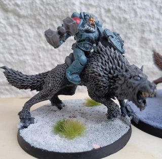 Space Wolves. Lobos Espaciales. Lobo-trueno.