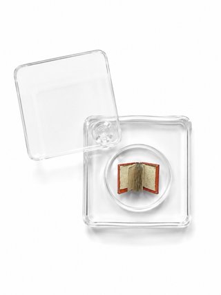 Mini Libro Antiguo Je t'aime - Waldmann & Pfitzner