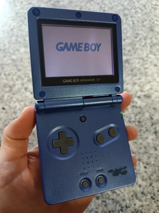 Nintendo Game Boy Advance SP Kyogre Azul