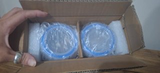 Set 8 Recipientes Vidrio Amazon Basics