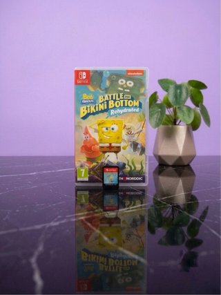 IMPECABLE Bob Esponja Battle for Nintendo switch