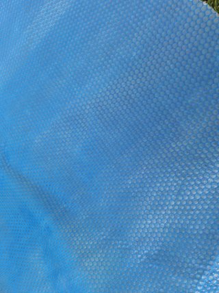 Cubierta Piscina Ovalada Azul