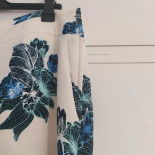 Falda pantalón Zara Estampado Floral