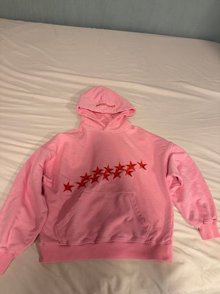 Sudadera Cold Culture Rosa Estrellas