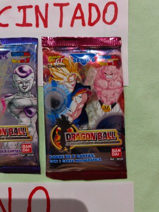 Lote sobres Dragon Ball JCC Serie 5 y 6