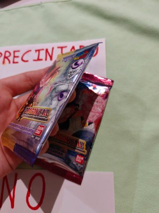 Lote sobres Dragon Ball JCC Serie 5 y 6
