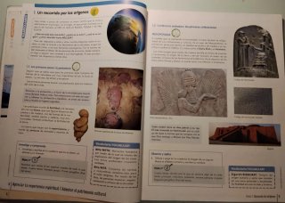 Libro de texto de Religión de + 1°de ESO