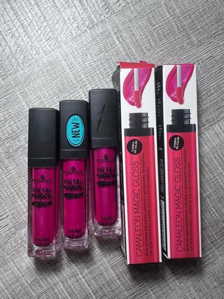 Pack 5 Labiales Glosses Camaleon/essence
