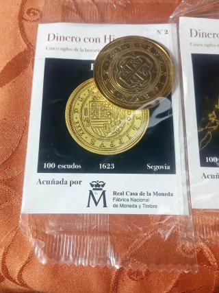 Reproducción Felipe IV Dinero con Historia