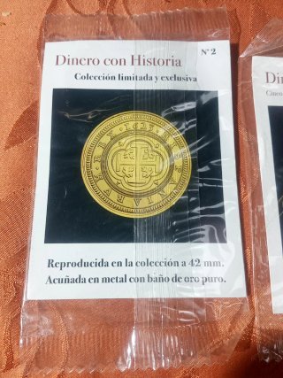 Reproducción Felipe IV Dinero con Historia