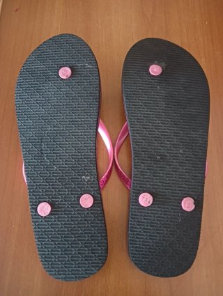 Infradito Baci & Abbracci animalier glitter tg 40