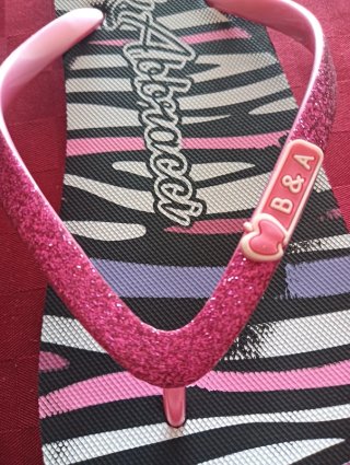 Infradito Baci & Abbracci animalier glitter tg 40
