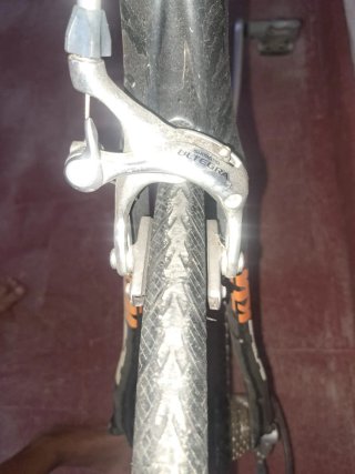 Bicicleta de carretera KTM Strada LC + rodillo