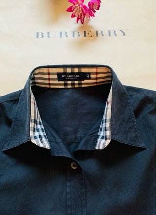 Camisa Burberry Talla L Negra