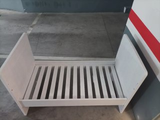Cama convertible en cuna 140cm