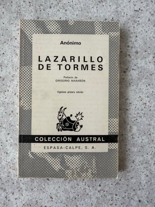 El Lazarillo de Tormes