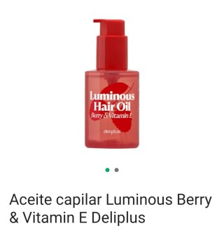 Aceite capilar Luminous Berry & Vitamin E Deliplus