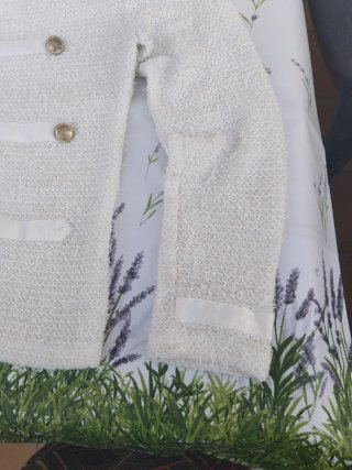 Chaqueta ADA GATTI Blanca Talla S