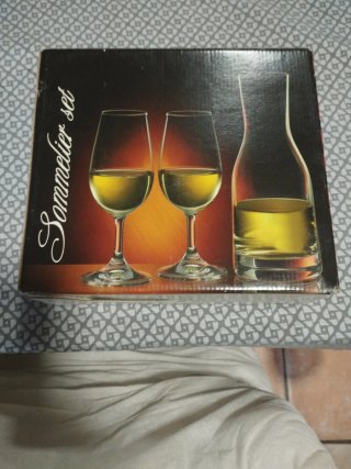 Set de copas de vino Sommelier