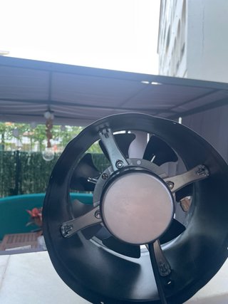 Extractor de aire industrial de alta potencia