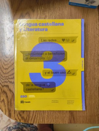 Libro de Lengua castellana y literatura, cód abier