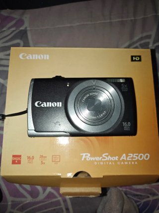 Canon PowerShot A2500 Cámara Digital (Negra)
