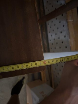 Mesa de comedor plegable de madera