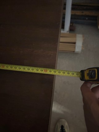Mesa de comedor plegable de madera