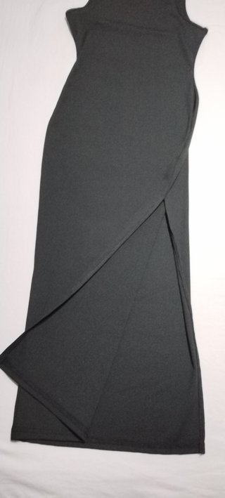 Vestido largo Shein gris Talla S