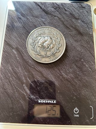 Medalla Conmemorativa Plata 25 Aniversario