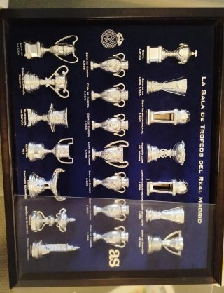 Sala de Trofeos Real Madrid Réplicas