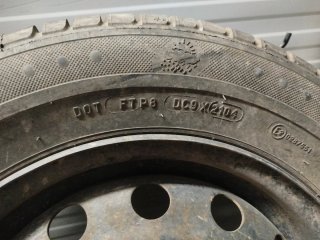 Rueda de repuesto Peugeot 206