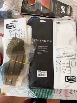Recambios Gafas Motocross/bici 100% y Airspc
