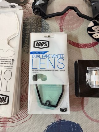 Recambios Gafas Motocross/bici 100% y Airspc