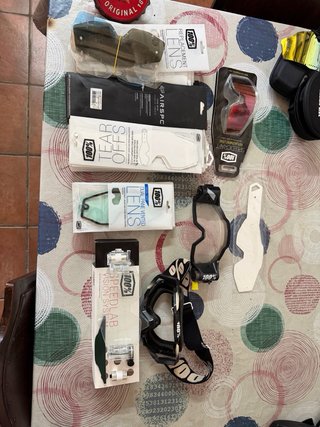 Recambios Gafas Motocross/bici 100% y Airspc