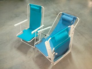 Sillas plegables de playa (Set de 3)