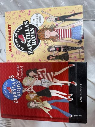 Libros el club de las zapatillas rojas