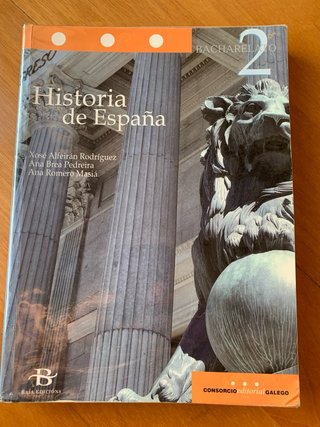 Hstoria de España, 2 Bachillerato