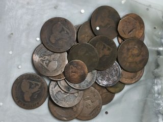 Lote monedas antiguas