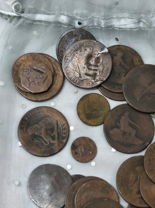 Lote monedas antiguas