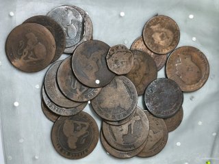 Lote monedas antiguas