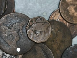 Lote monedas antiguas