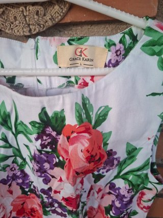 Vestido estampado floral Grace Karin Talla L