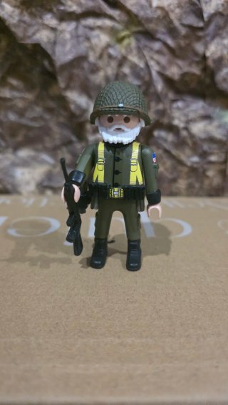 Soldado Playmobil Segunda Guerra Mundial