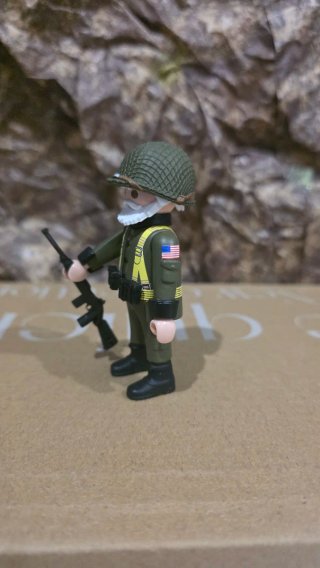 Soldado Playmobil Segunda Guerra Mundial