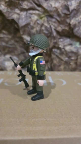 Soldado Playmobil Segunda Guerra Mundial