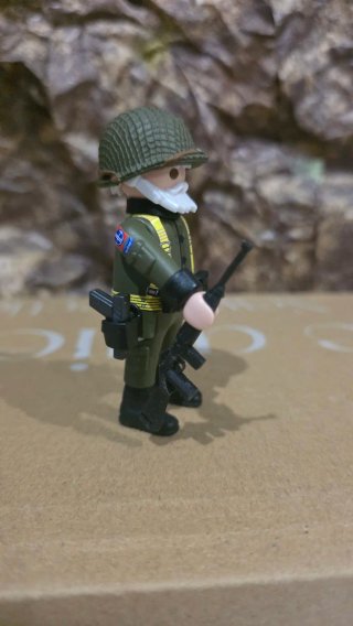 Soldado Playmobil Segunda Guerra Mundial