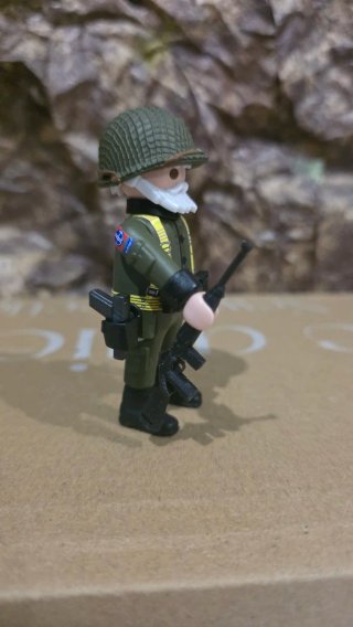 Soldado Playmobil Segunda Guerra Mundial