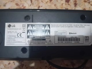 Barra de Sonido LG Negra
