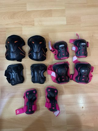 Protecciones Patines Niños Rosa